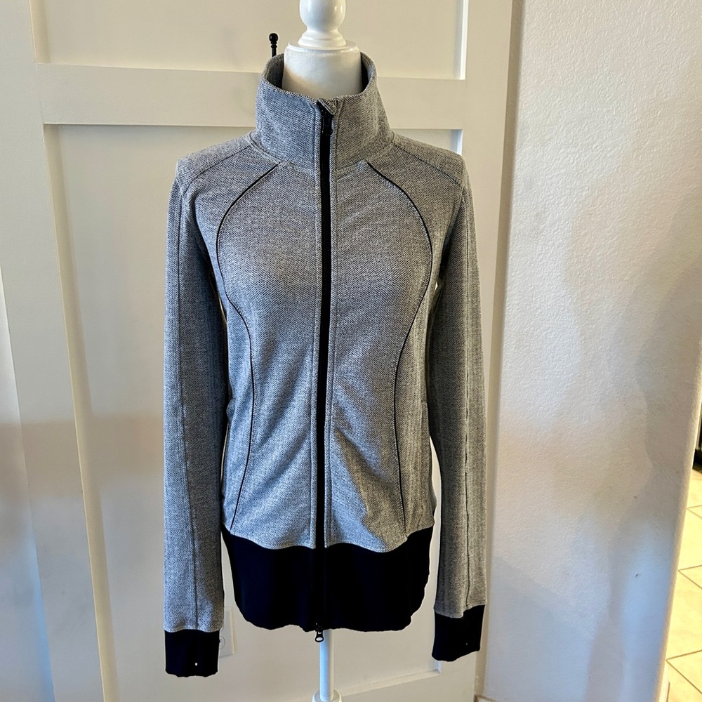Lululemon Asana Herringbone Jacket 8